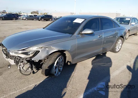 2012 Audi A6 3.0 Premium z USA, uszkodzony, nr VIN WAUGGAFC6CN053887